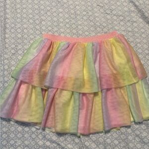 Janie & Jack Rainbow Pastel Layered Tulle Skirt
